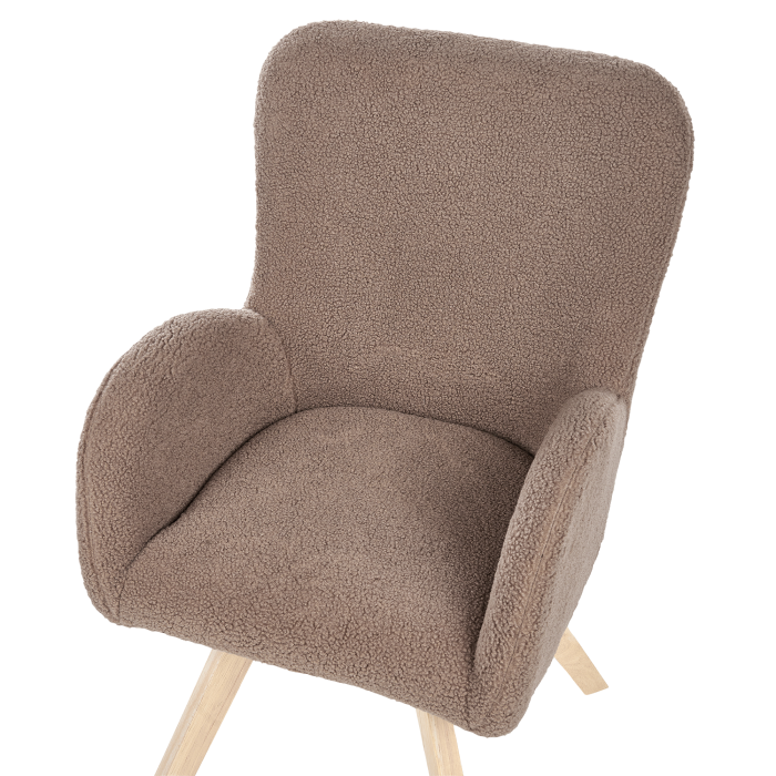 BJARN Armchair Boucle Brown [7]