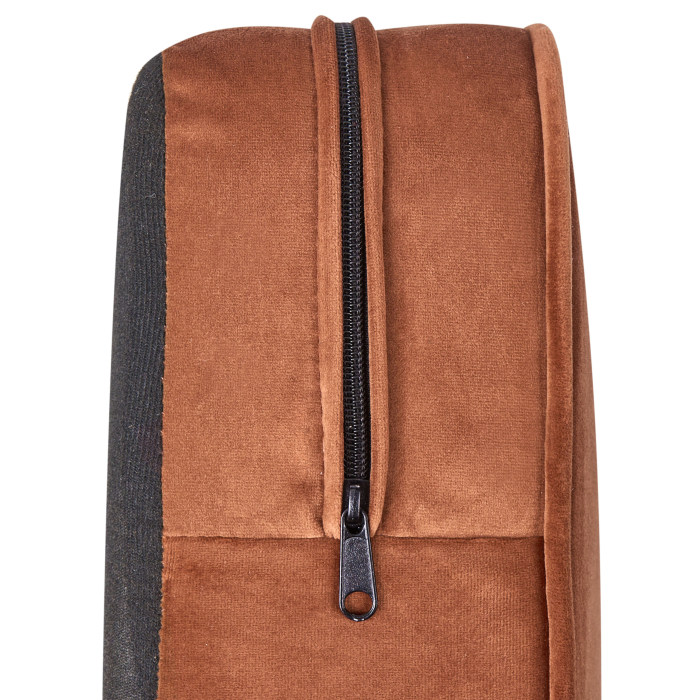 Fotoliu CHESTERFIELD Catifea Maro auriu [9]