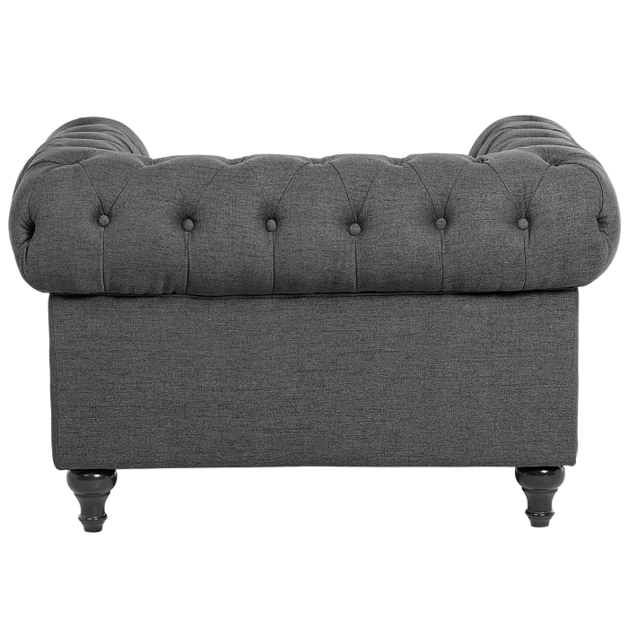 Chesterfield armchair Grey [5]