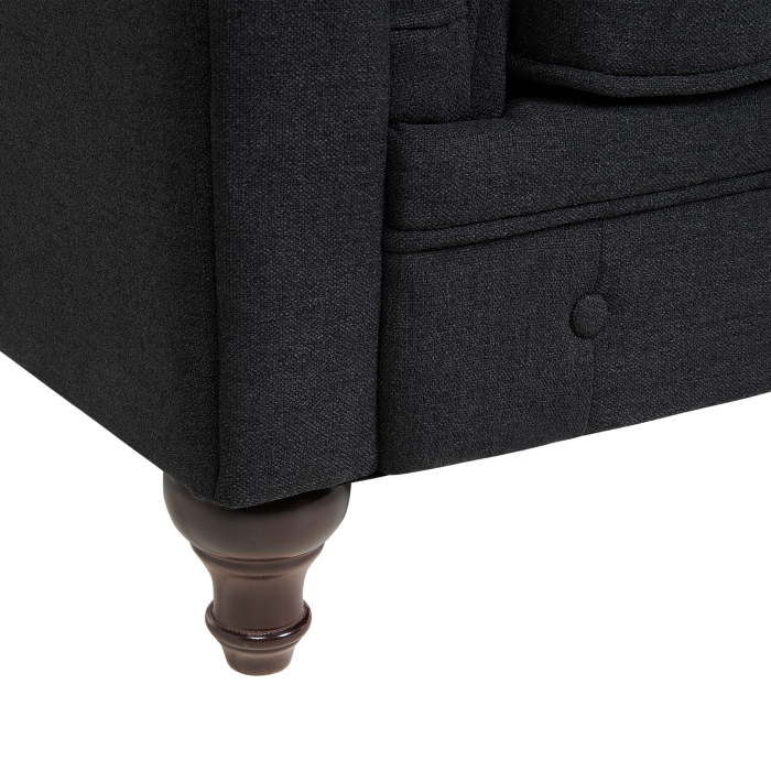 Fotoliu CHESTERFIELD  Gri grafit [11]