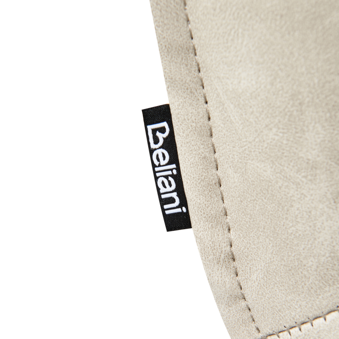 Fotoliu COTULLA Piele ecologică Bej deschis [8]