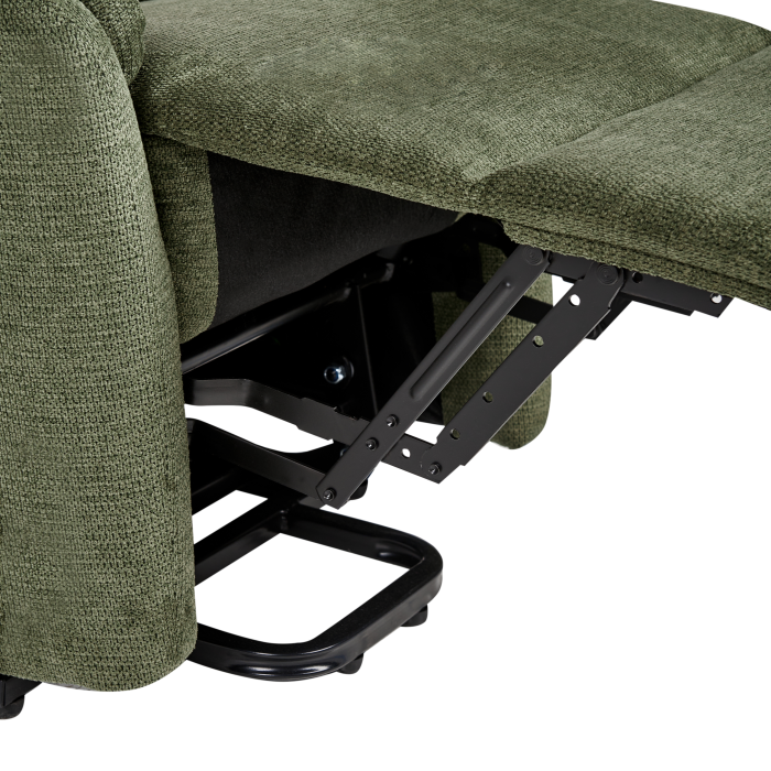 ELEGY Electric Recliner Armchair Retractable Footrest Green [8]
