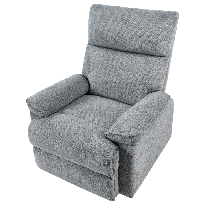 Recliner armchair EVERTON Retractable footrest Grey [7]