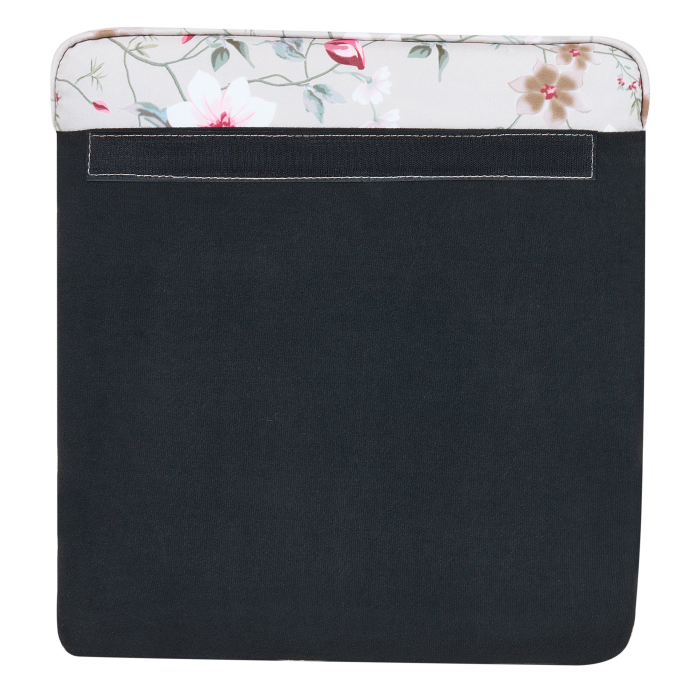 HAMAR high-back armchair with light grey stool [10]