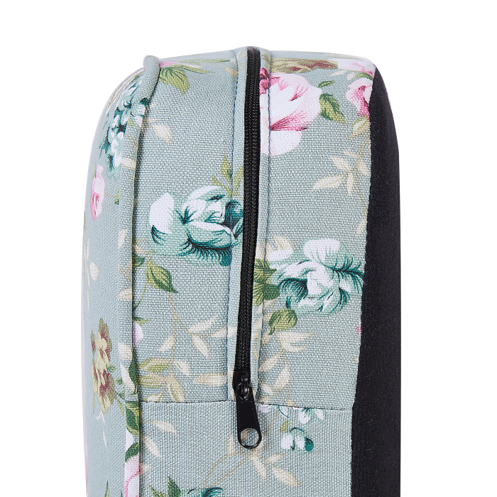 HAMAR High-Back Armchair with Green Stool [9]