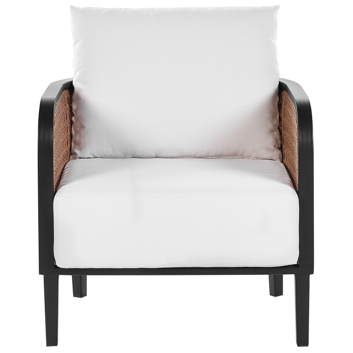 MONTEFALCO Garden Armchair Metal White [4]