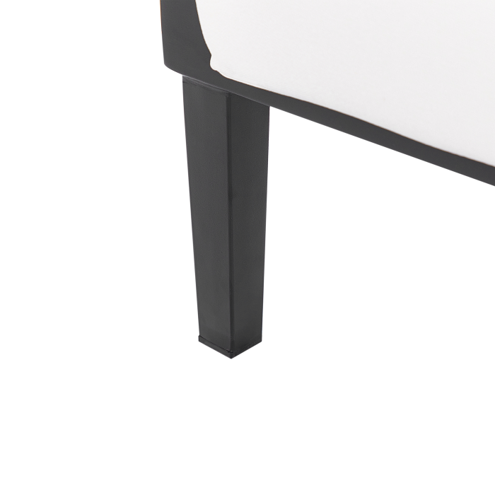 MONTEFALCO Garden Armchair Metal White [8]