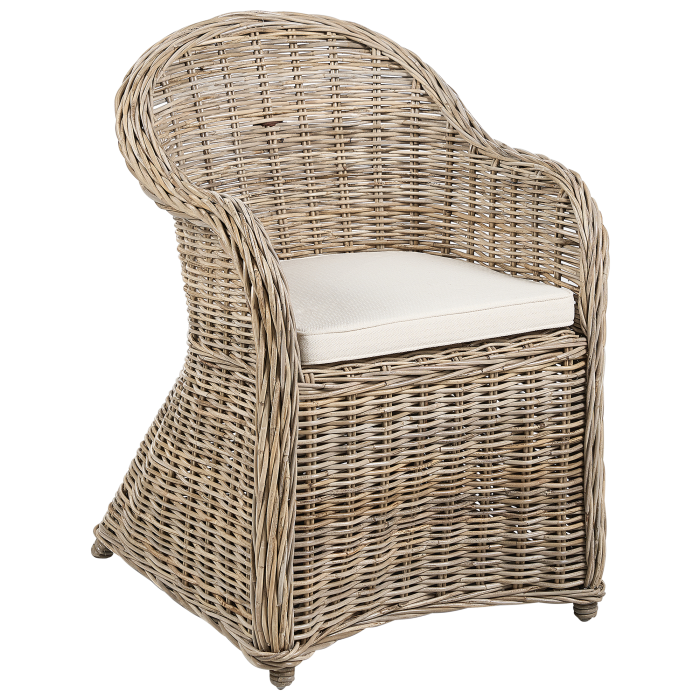 SUSUA II garden armchair Natural rattan [2]