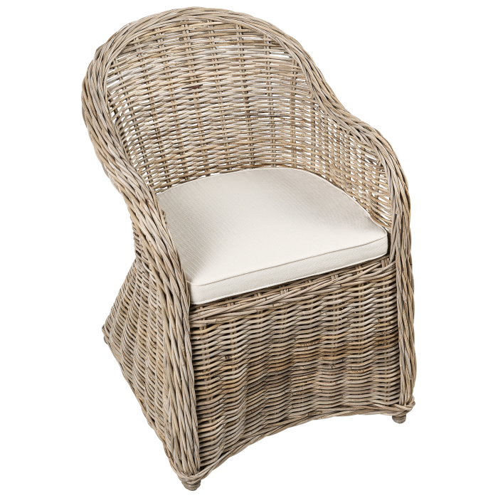 SUSUA II garden armchair Natural rattan [6]