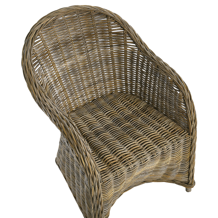 SUSUA garden armchair Natural rattan [7]