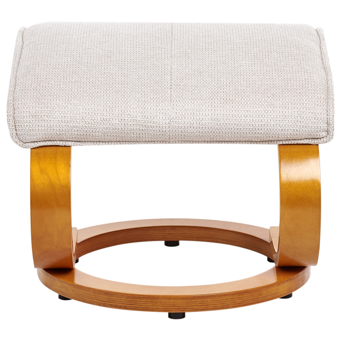 HERO Massage Chair with Stool Light Beige [9]