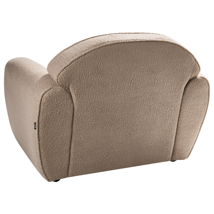 ELLEDE Boucle Armchair Light Brown [7]