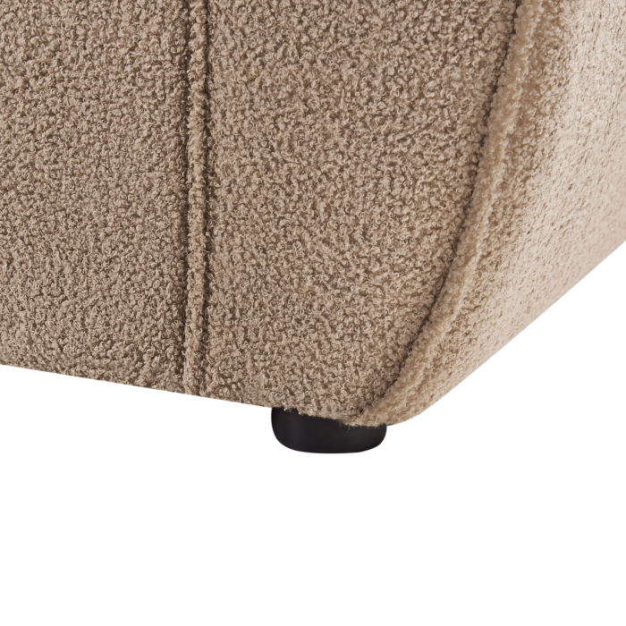 ELLEDE Boucle Armchair Light Brown [10]