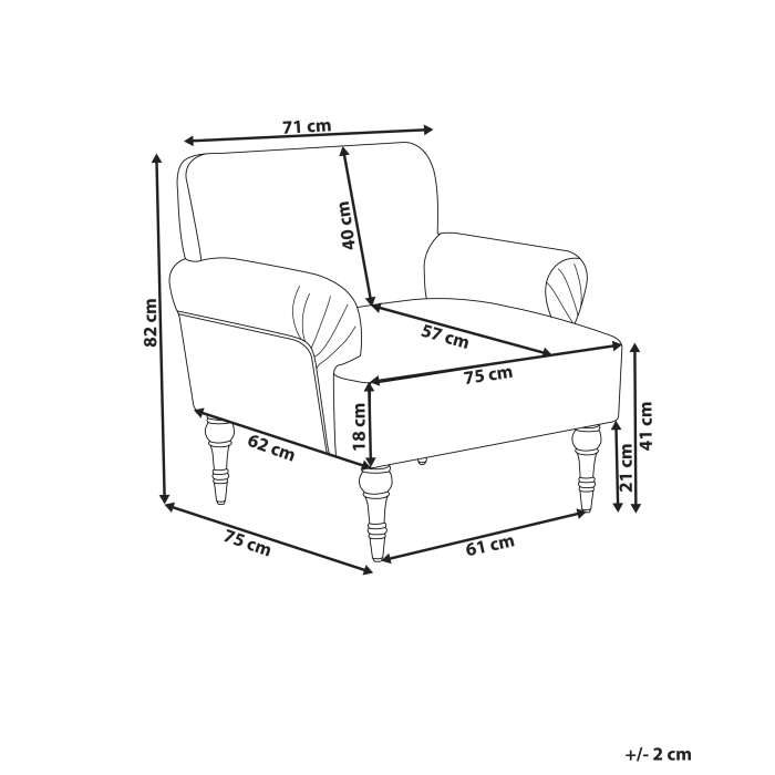 FREDROS Armchair Light Green [3]