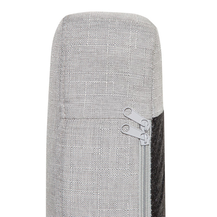 Fotoliu HOLDEN cu taburet  Gri deschis [11]