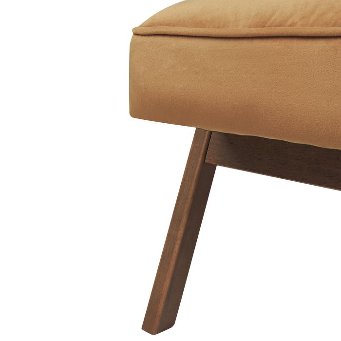 KISA Armchair Brown Velvet [7]