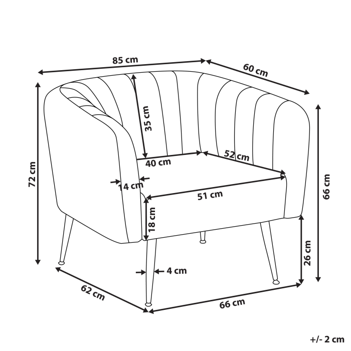 Fotoliu LACONIA Catifea Gri deschis [3]