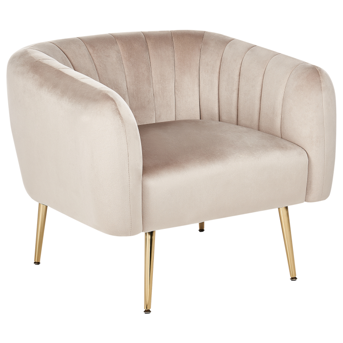 LACONIA Armchair Velvet Taupe [2]