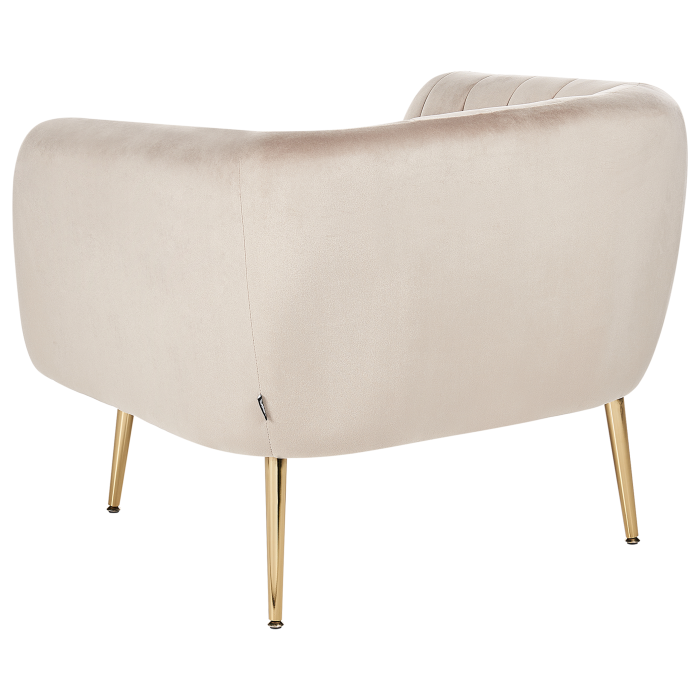 LACONIA Armchair Velvet Taupe [6]