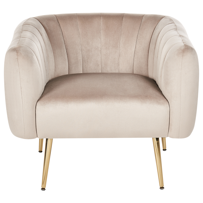 LACONIA Armchair Velvet Taupe [4]