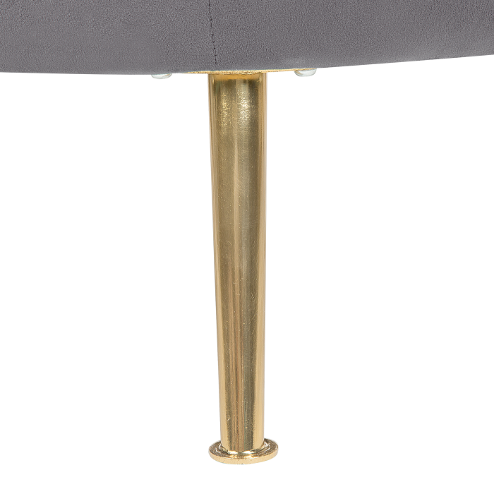 LANGA Armchair Grey Velvet [6]