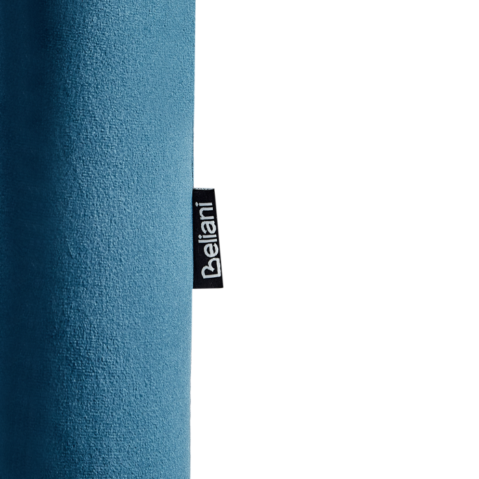 Fotoliu LARVIK Catifea Albastru [7]