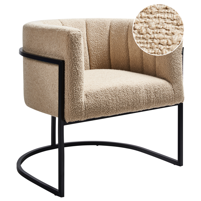 LARVIK II armchair Boucle Beige [2]