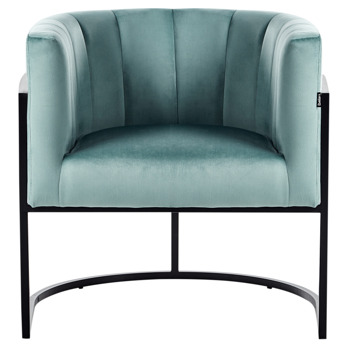 Fotoliu LARVIK II Catifea Verde mentă [4]