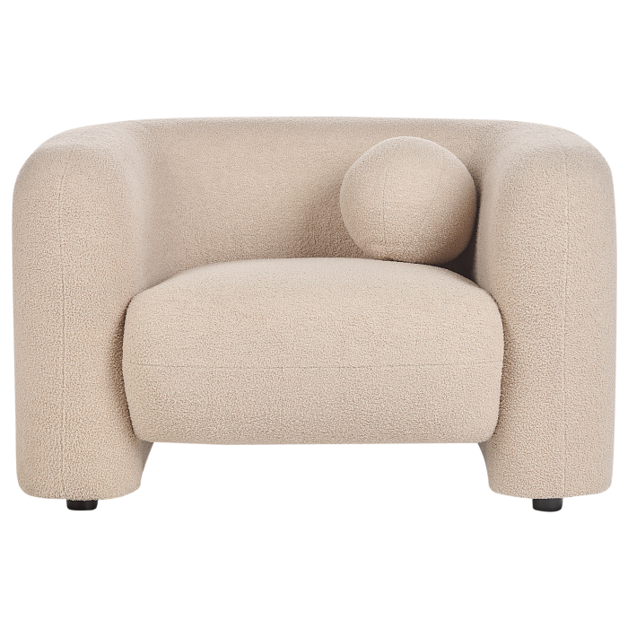 LEIREN Boucle armchair Beige [5]