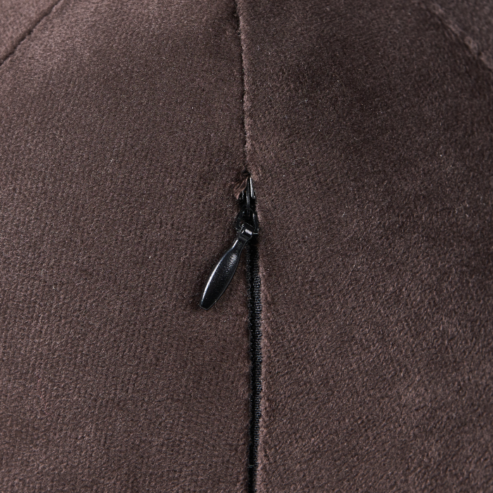 LEIREN armchair Velvet Dark brown [9]