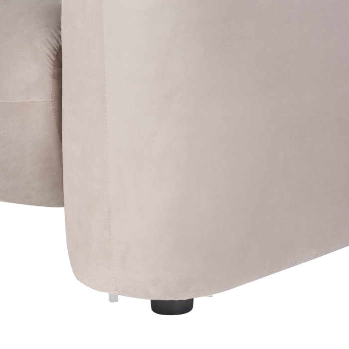 Fotoliu LEIREN Catifea Taupe [9]