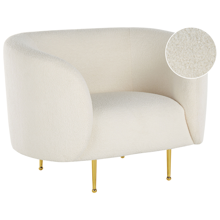 LOEN armchair Boucle White [2]