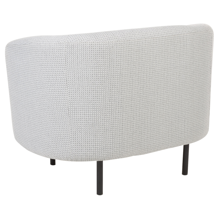 Fotoliu LOEN  Negru/Alb [5]