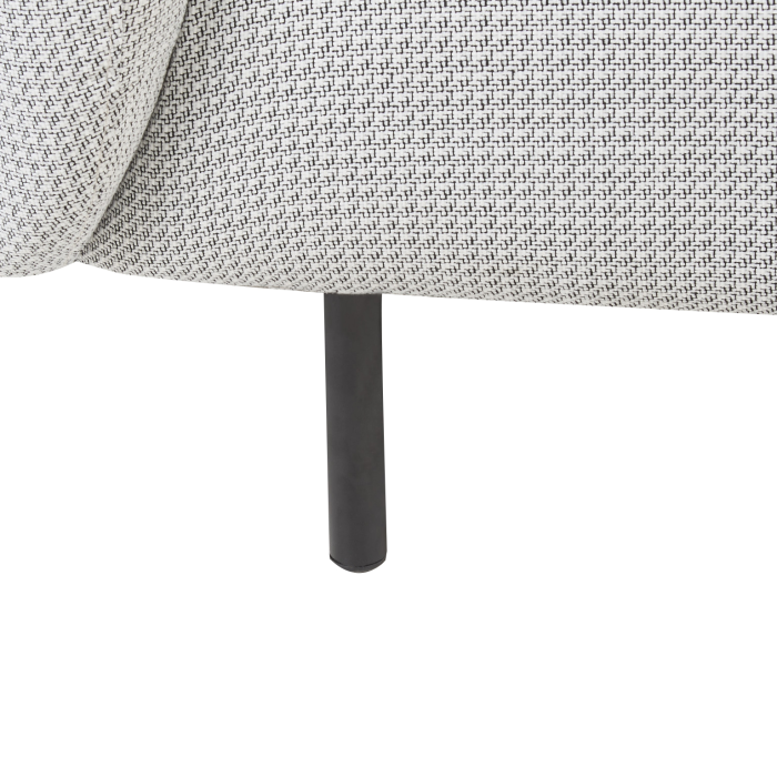 Fotoliu LOEN  Negru/Alb [8]