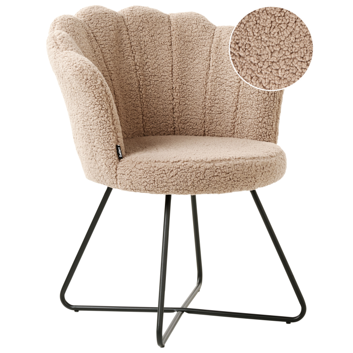 LOVELOCK Armchair Boucle Beige [2]