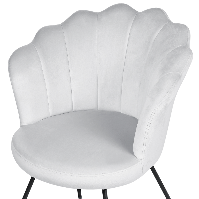 LOVELOCK Armchair Velvet Grey [5]