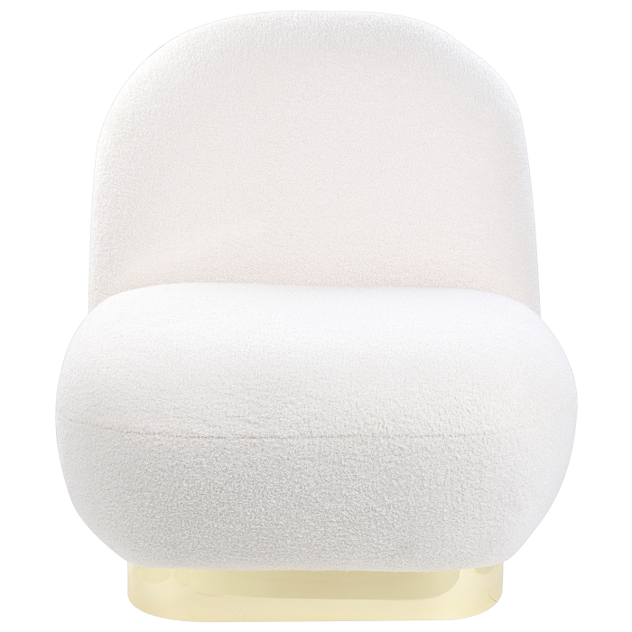 LOVIISA Armchair Boucle White [5]