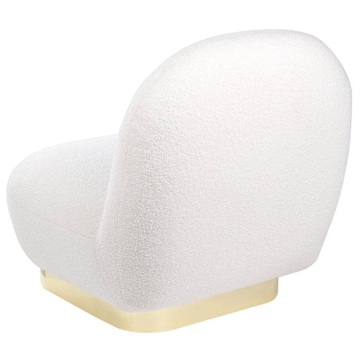 LOVIISA Armchair Boucle White [6]