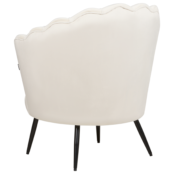 LOVIKKA Armchair Velvet Off-White [5]