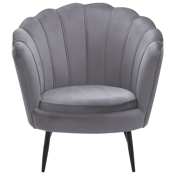 LOVIKKA Armchair Grey Velvet [4]