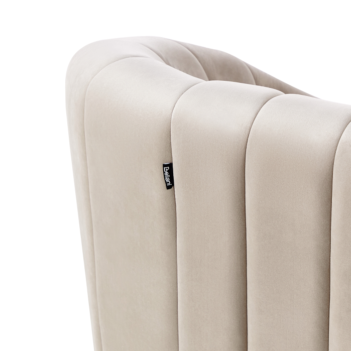MALUNG Armchair Velvet Beige [7]