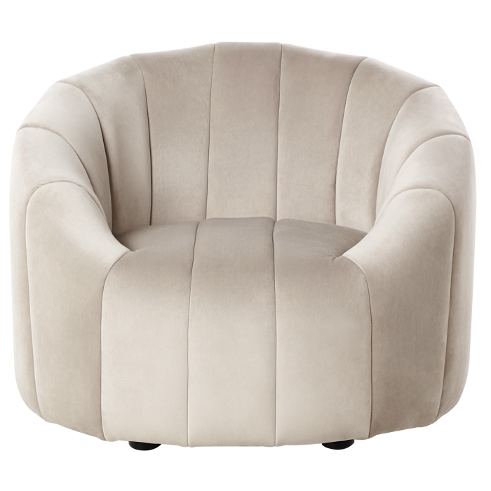 MALUNG Armchair Velvet Beige [4]
