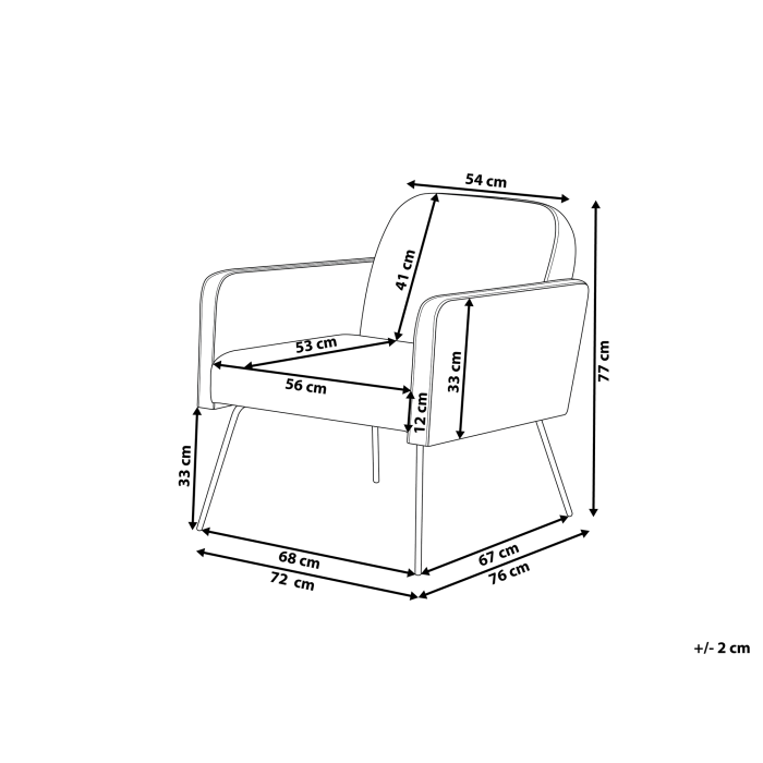NARKEN armchair Beige [3]