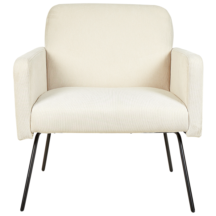 NARKEN Armchair Light Beige Velvet [5]
