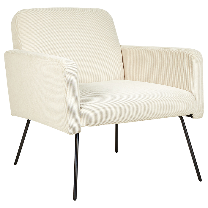 NARKEN Armchair Light Beige Velvet [4]