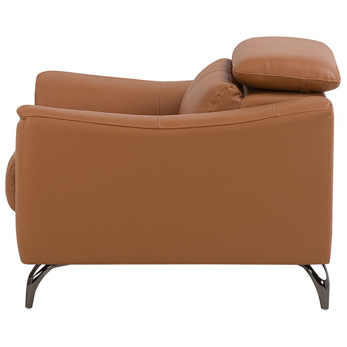 NARWIK Armchair Genuine Leather Brown [5]