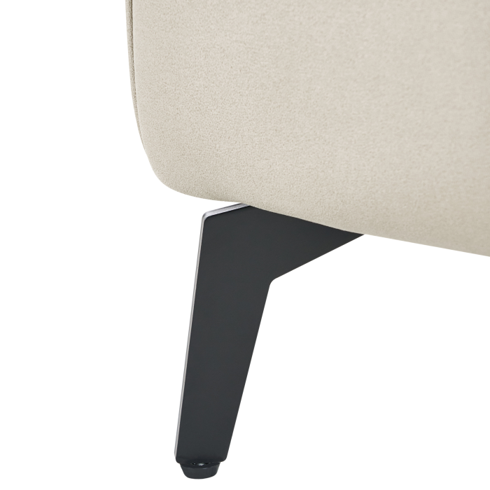 Fotoliu OMMEL Piele ecologică Bej deschis [10]