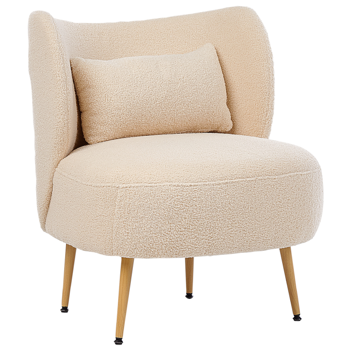 OTSBY II Armchair with Boucle Cushion Beige [4]