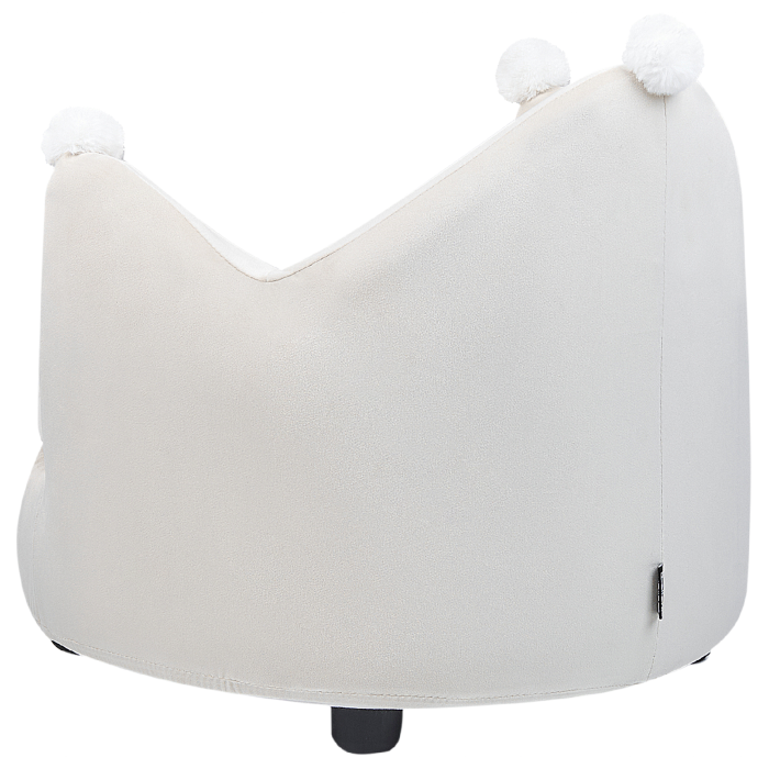 VEGA children's armchair Crown Velvet Light Beige [6]