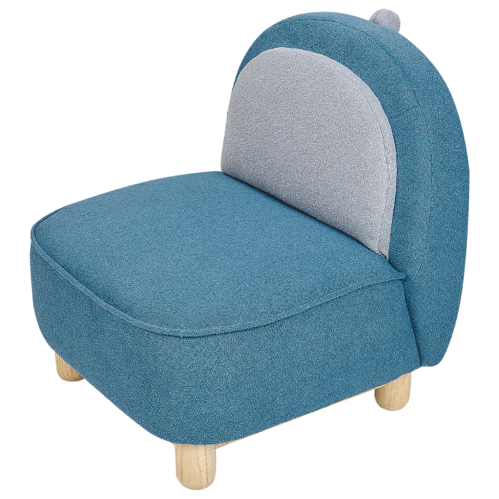 FABORG dinosaur children's armchair Blue [5]